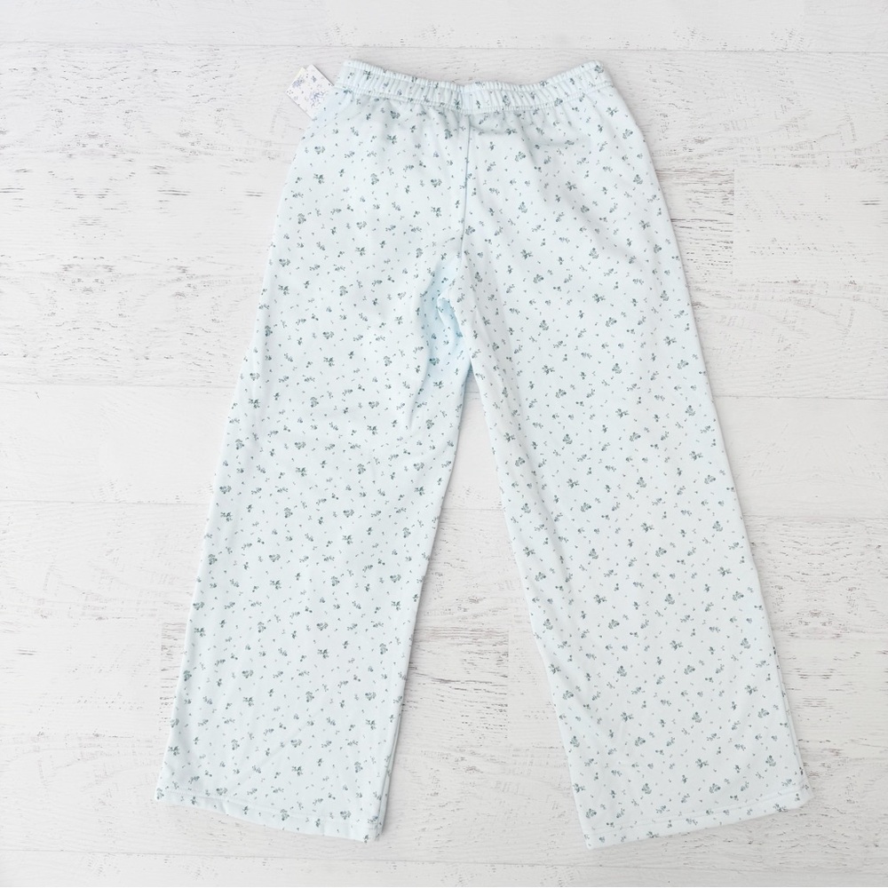 NWT Blue Aeropostale Floral Wide Leg Sweatpants Size Small Demetra - Picture 3 of 3